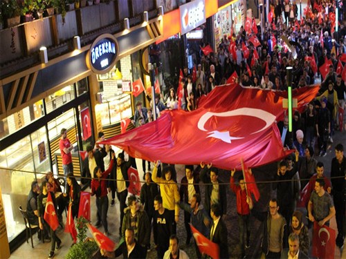 29 EKİM CUMHURİYET BAYRAMI İLÇEMİZDE COŞKUYLA KUTLANDI